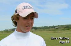 VIDEO: Let 16-year-old Rory McIlroy talk you through his course record 61 at Royal Portrush