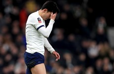 Tottenham suffer Heung-Min Son blow
