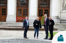 Sinn Féin enter Government Buildings for talks with top civil servants