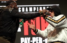 Wilder taunts Fury about mental health battles during Las Vegas press conference
