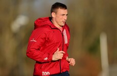 Six changes for Munster with O'Donnell and Sweetnam among replacements