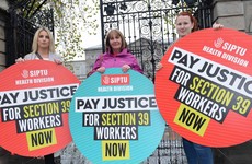 Hundreds of healthcare workers to strike today in dispute over pay restoration