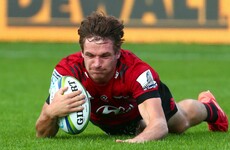 First-half blitz sends Crusaders to top of Super Rugby standings