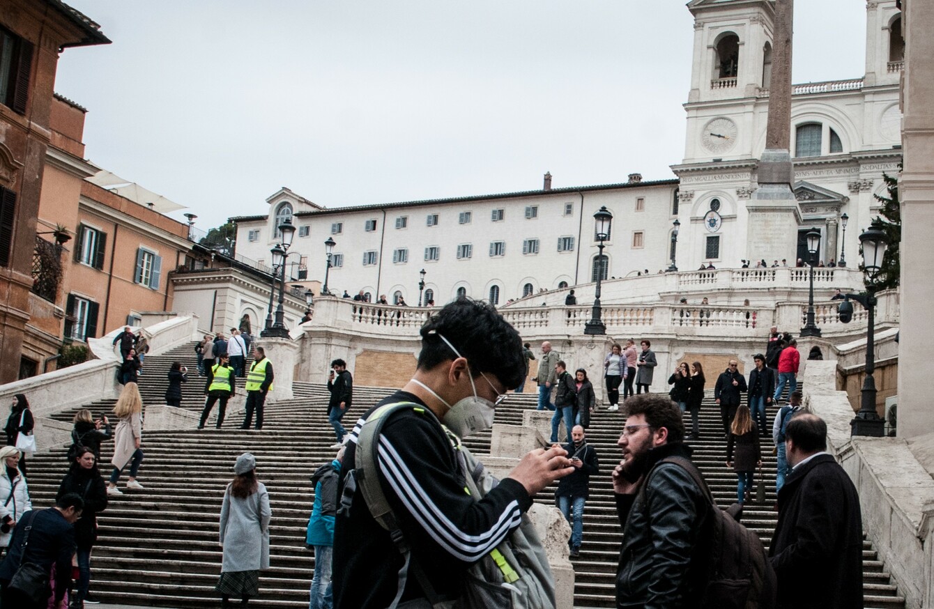 Italian towns under lockdown as first European coronavirus death ...