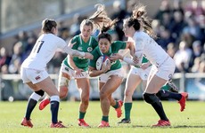Peat and Naoupu injured as Ireland Women held to nil by five-try England