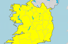 Status Yellow snow/ice warning in place for the country from tomorrow morning