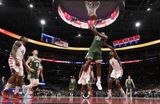 Middleton shines as high-flying Bucks withstand 55-point burst from Wizards' Beal