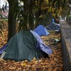 The number of people who are homeless has risen to over 10,000 again