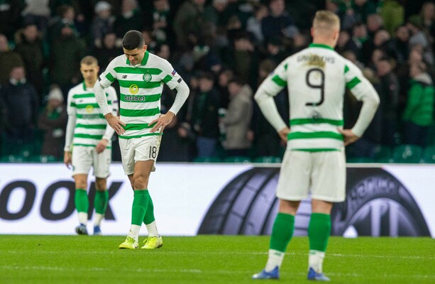 Abject Celtic crash out of Europa League after late collapse against less-than great Danes