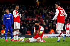 Greek Tragedy: Euro shock as lacklustre Arsenal leak last-second extra-time winner and bomb out