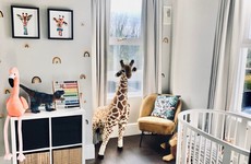 'He's had the giraffe since he was born': Louise shares her son's cheerful and light-filled bedroom