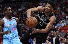 Miami magic downs Giannis' high-flying Bucks, Harden excels but Rockets fall to shock defeat