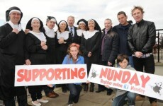 World record attempt for most 'nuns' in one place