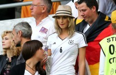 German soccer player's model girlfriend was asked to not dress too sexy at the Euros