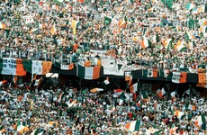 'English newspapers were writing about the Irish fans, wondering why their fans couldn't behave like that'