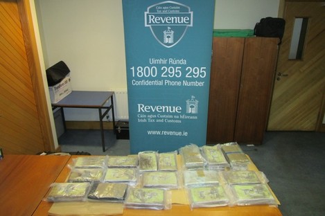 The seized drugs.
