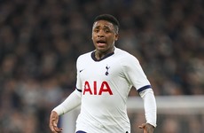 Blow for Tottenham as €30 million man set to miss rest of the season