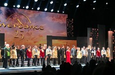 Riverdance's Jean Butler gives shoutout to Irish security council bid during performance in New York