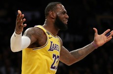 Nets stun LeBron's Lakers as Celtics clinch playoffs spot