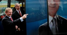 14 photographs of Enda Kenny pointing at things
