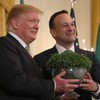 The annual White House shamrock reception has been cancelled