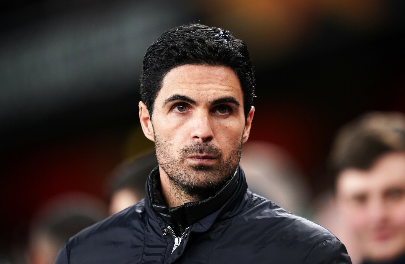 Arsenal boss Mikel Arteta tests positive for coronavirus · The42