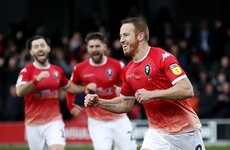 Irish striker Rooney departs Salford City