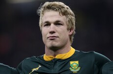 Springboks star nearly lost leg after freak injury
