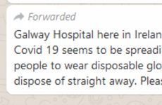 Debunked: No, 'Galway Hospital' hasn't circulated a message telling people to wear gloves at petrol pumps