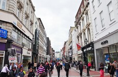 Grafton Street footfall plummets by 75% as people stay away from Dublin city centre