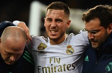 Eden Hazard admits to having 'bad' season at Real Madrid