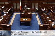 Emergency Covid-19 legislation passed by reduced number of TDs in Dáil
