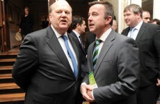 Negotiations on bank debt deal 'best done in private' - Hayes