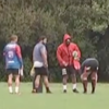 Crusaders respond to video footage of players training together in public during lockdown