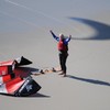Video, photos: Virgin tycoon Richard Branson and son set kitesurfing records