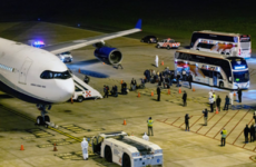 Plane leaves Uruguay for Australia carrying passengers from virus-hit cruise ship