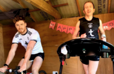 Tyrone star's dad runs marathon in garden shed to raise funds for hospital where his wife works