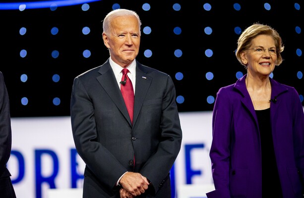 Former White House hopeful Elizabeth Warren endorses Joe Biden for ...
