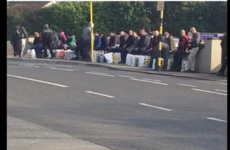Debunked: No, this is not a picture of Bulgarian workers outside a supermarket in Dublin this week