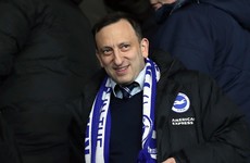 Brighton owner wants Premier League relegation scrapped if season not finished