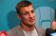 Rob Gronkowski reunited with Tom Brady at Buccaneers