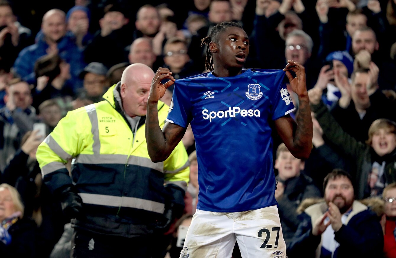 Everton brand Moise Kean’s lockdown partying as ‘unacceptable’