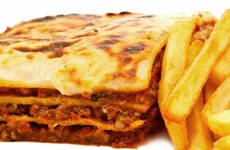 Poll: Do chips go with lasagne?