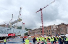 Genoa bridge nearing completion offers ray of hope for Italy