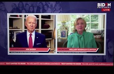 'A real president not just somebody who plays one on TV': Hillary Clinton endorses Joe Biden