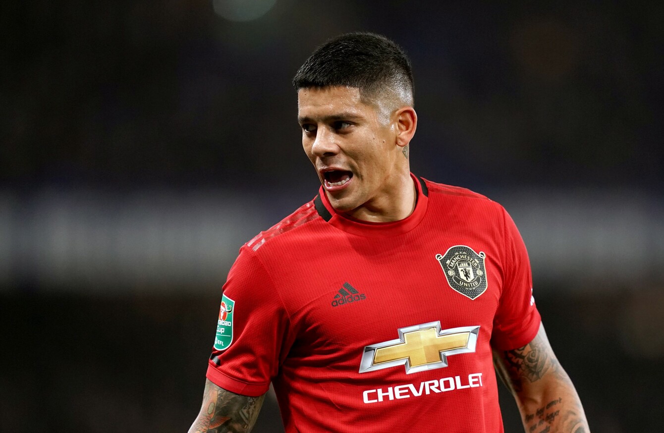 Manchester United To Speak To Marcos Rojo After Lockdown Breach The42