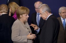 Merkel to meet with Italian PM Monti over eurozone crisis