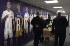 Leeds give Hunter poignant send off at Elland Road as legend's funeral is held