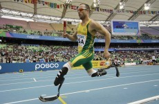 Amputee Pistorius selected for Olympics in 4x400