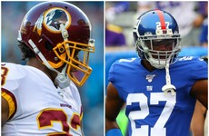 NFL duo Baker and Dunbar surrender to police over armed robbery charges